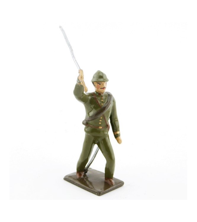 officier de l'infanterie coloniale française, tenue kaki (1916)