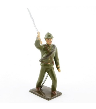 officier de l'infanterie coloniale française, tenue kaki (1916)