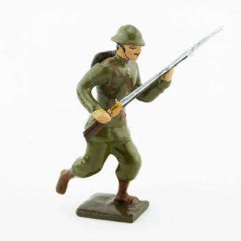 fantassin de l'infanterie coloniale française, tenue kaki (1916)