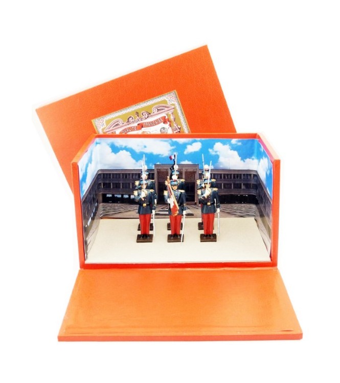 coffret diorama « la garde au Drapeau de Saint-Cyr » (6 p., MHKits)