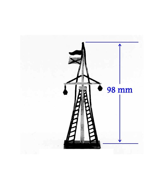 Sémaphore (du diorama ''la plage de Deauville'')