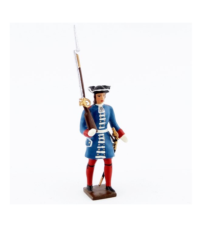 grenadier de la garde française louis xiv avec fusil