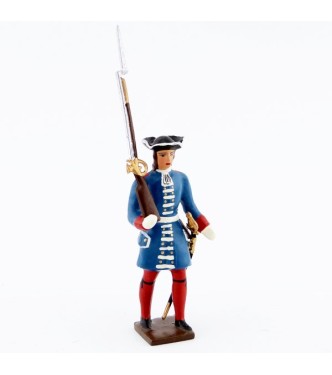 grenadier de la garde française louis xiv avec fusil