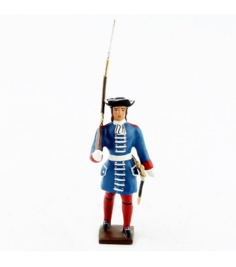 grenadier de la garde française louis xiv avec fusil
