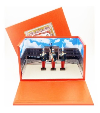 coffret diorama « la garde au Drapeau de Saint-Cyr » (3 p., MHKits)