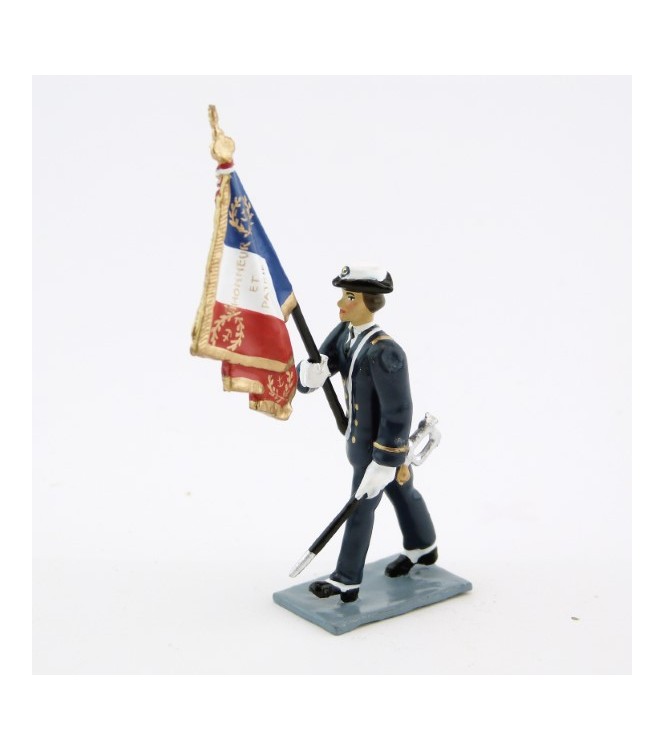 porte-Drapeau (femme) de l'Ecole navale