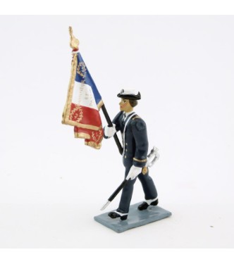 porte-Drapeau (femme) de l'Ecole navale