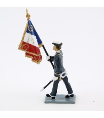 porte-Drapeau (femme) de l'Ecole navale