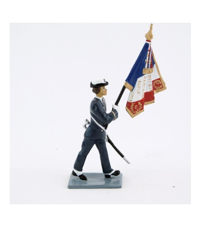 porte-Drapeau (femme) de l'Ecole navale