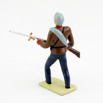 Vieux Mexicain fusil dans les mains