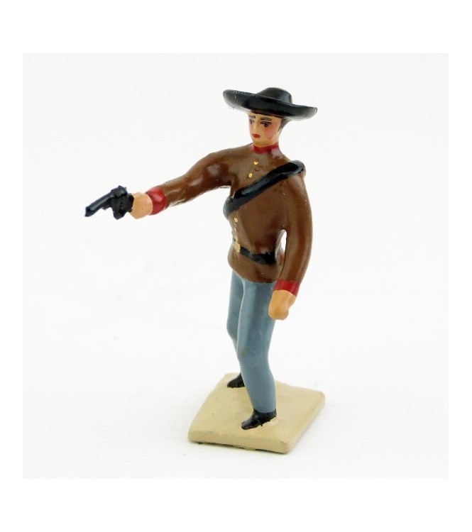 Mexicain brandissant un revolver