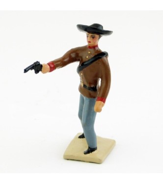 Mexicain brandissant un revolver