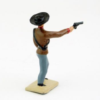 Mexicain brandissant un revolver