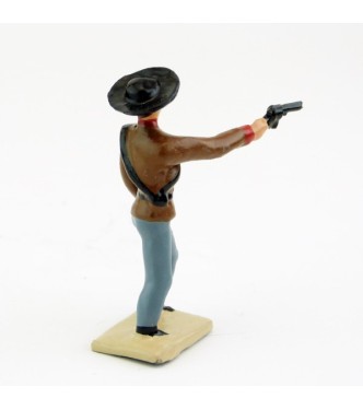 Mexicain brandissant un revolver
