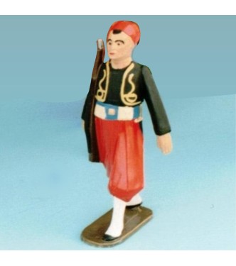 Zouave (grande taille, h. 12,5 cm)