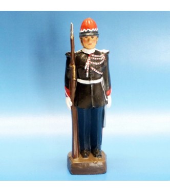 carabinier de Monaco, tenue bleue (grande taille, h. 14 cm)