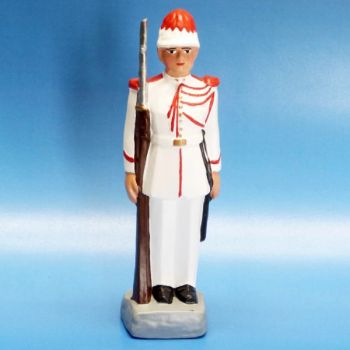 carabinier de Monaco, tenue blanche (grande taille, h. 14 cm)