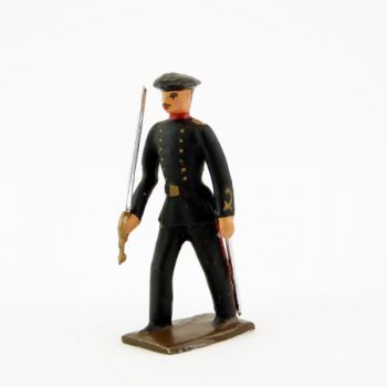officier des Artilleurs de montagne au défilé
