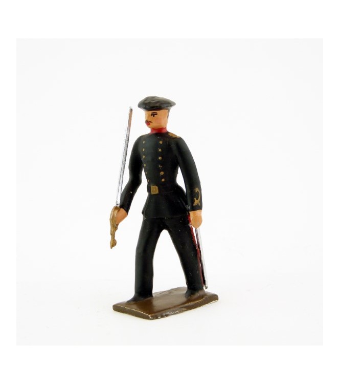 officier des Artilleurs de montagne au défilé