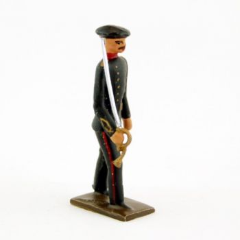 officier des Artilleurs de montagne au défilé