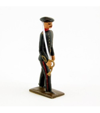officier des Artilleurs de montagne au défilé