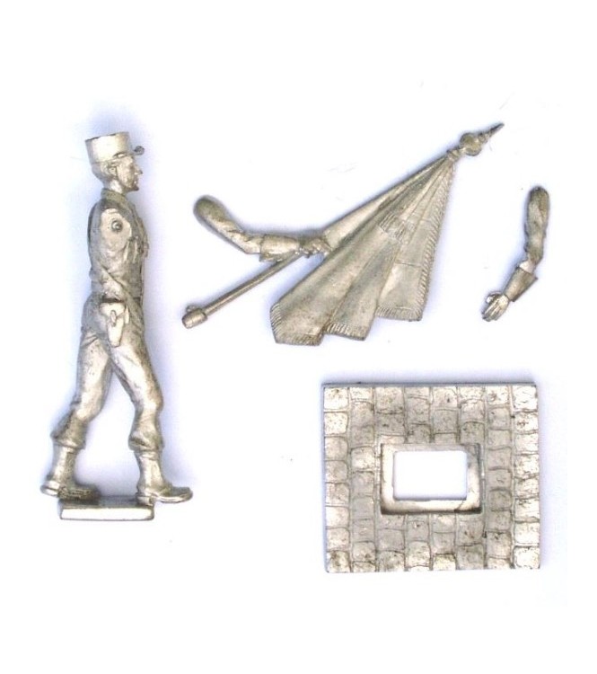 figurine brute, à monter et à peindre : porte-Drapeau - Légion Etrangère (MHKits