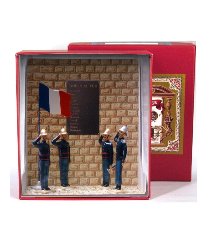 saynète « l'appel aux morts » (4 p. drapeau)