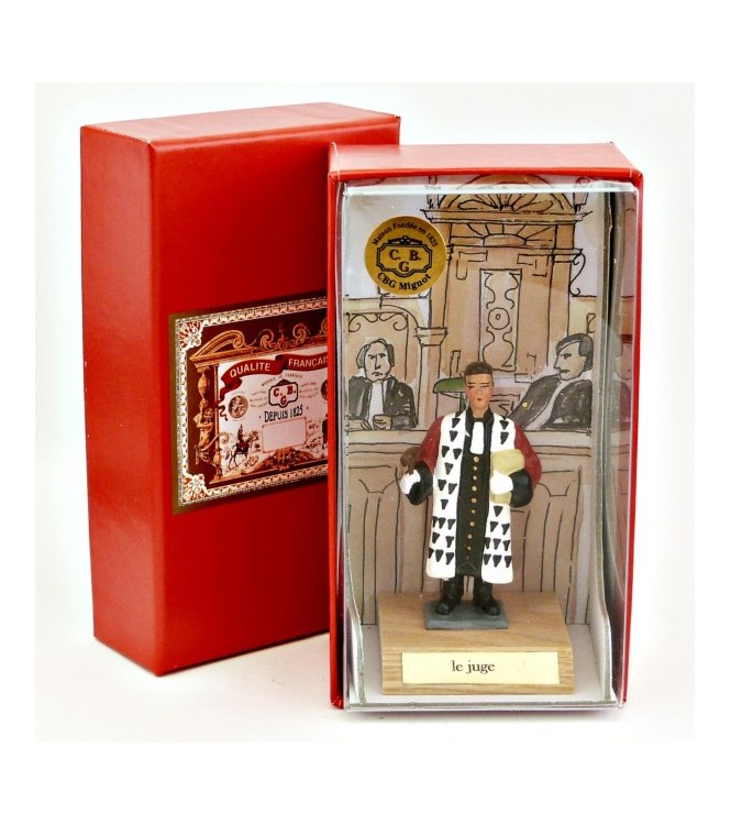 Juge (sans toque) en coffret de présentation