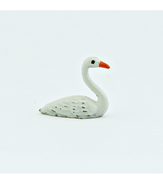 Cygne nageant blanc (1701-05)