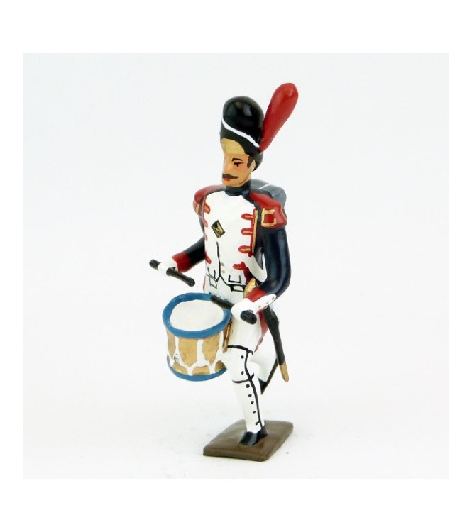 tambour des grenadiers de la garde à l'assaut