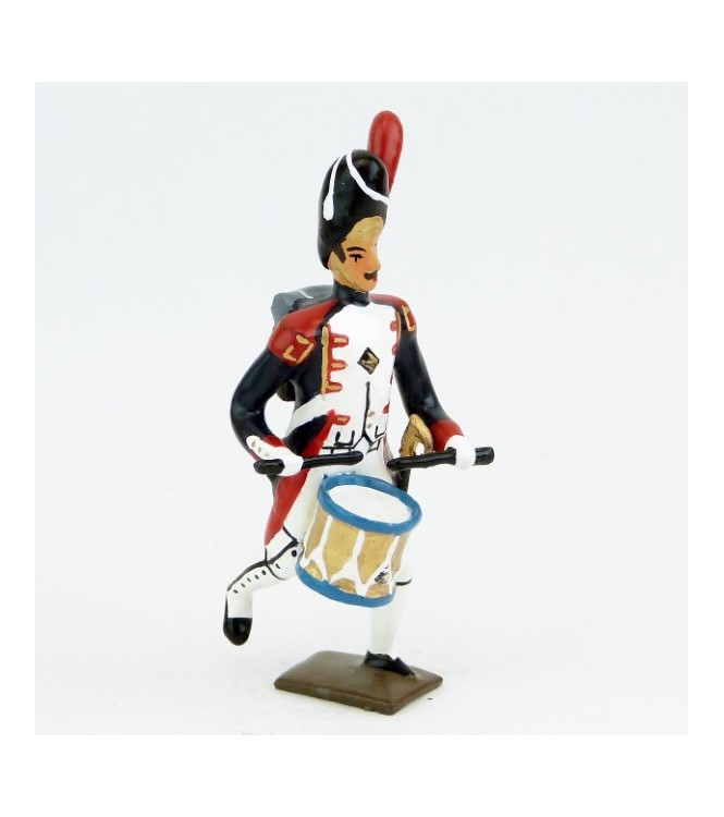 tambour des grenadiers de la garde à l'assaut