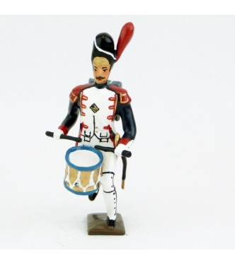 tambour des grenadiers de la garde à l'assaut