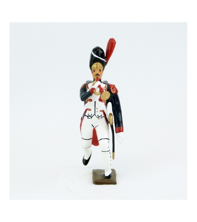 clairon des grenadiers de la garde à l'assaut