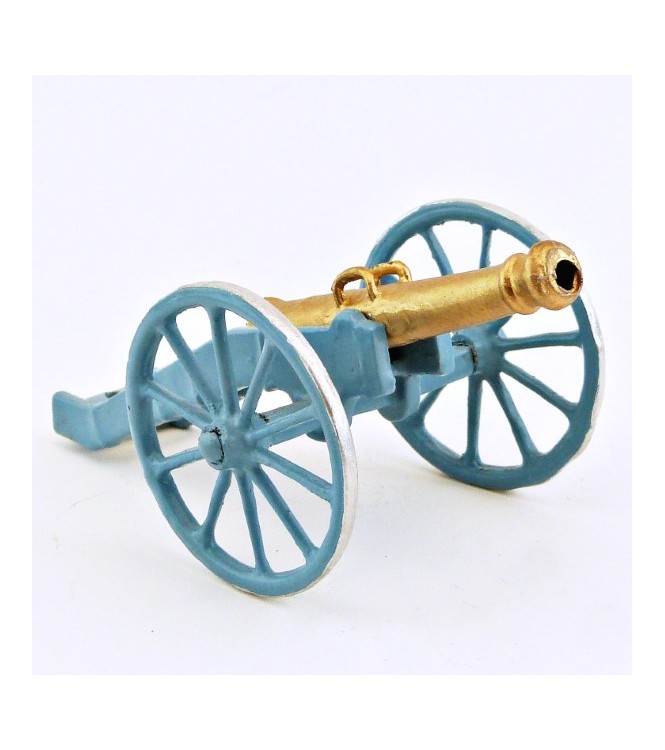 Canon Anglais (bleu) (et ses accessoires)