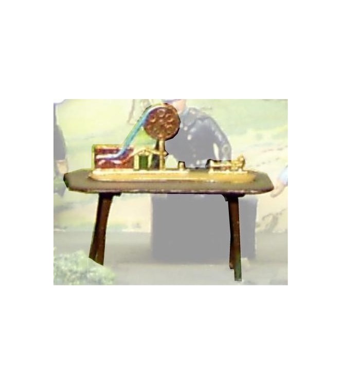 table avec télégraphe