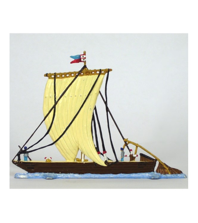 Gabare (ou gabarre) demi-ronde bosse