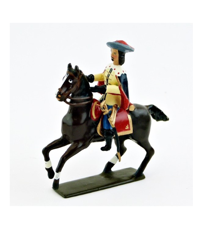 officier des gardes richelieu à cheval (1610)