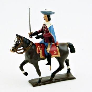 cavalier des gardes richelieu à cheval (1610)