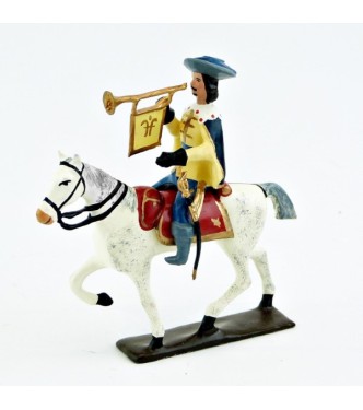 trompette des gardes richelieu à cheval (1610)
