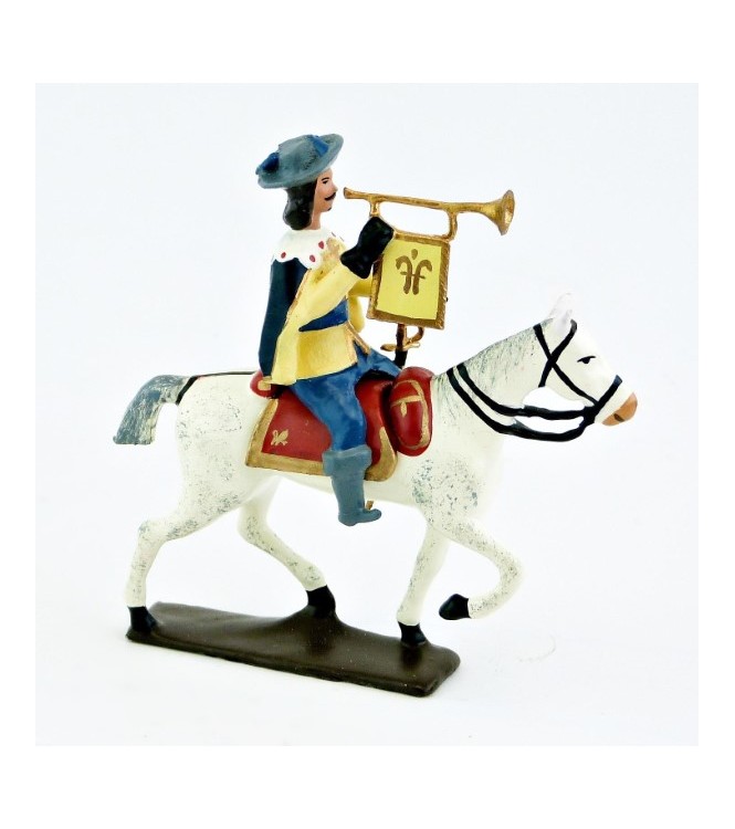 trompette des gardes richelieu à cheval (1610)