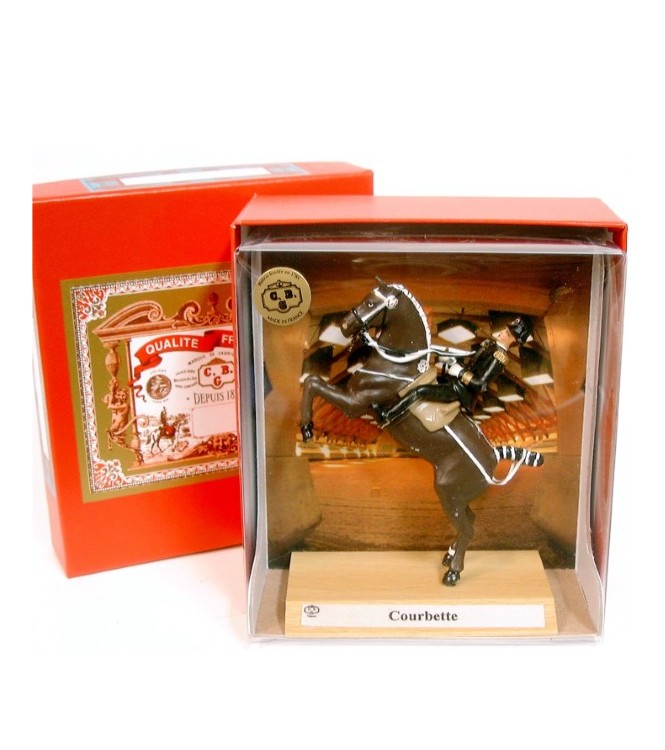 Grand cavalier du Cadre Noir « Courbette » en coffret de luxe