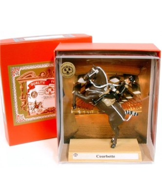 Grand cavalier du Cadre Noir « Courbette » en coffret de luxe