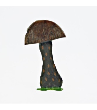 Grand champignon préhistorique (h. 10,5 cm)