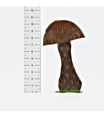 Grand champignon préhistorique (h. 10,5 cm)