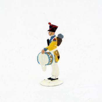 tambour des voltigeurs (plat d'étain)