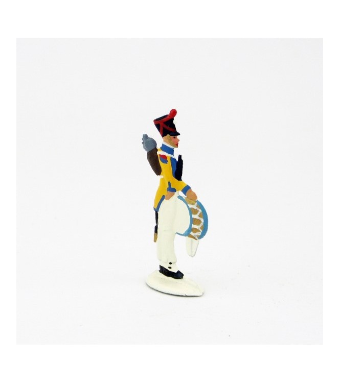 tambour des voltigeurs (plat d'étain)