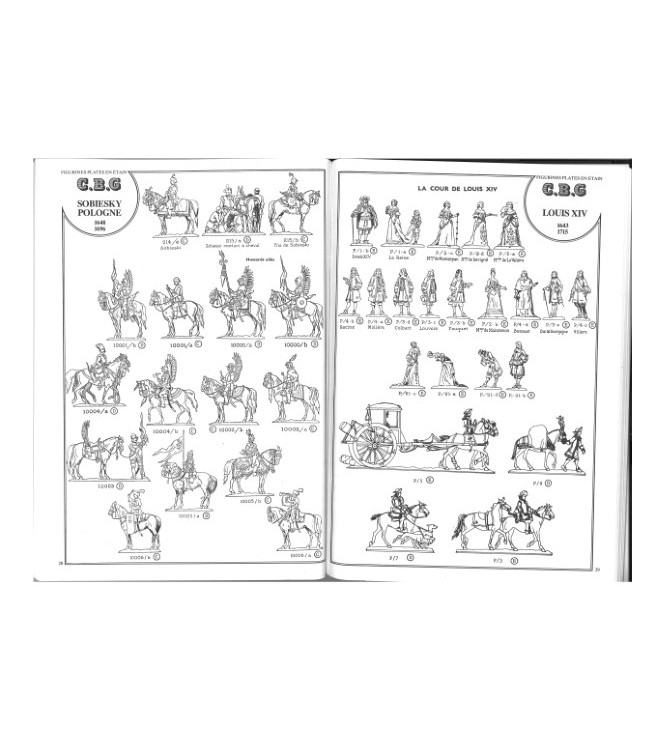 catalogue Plats d'Etain CBG Mignot