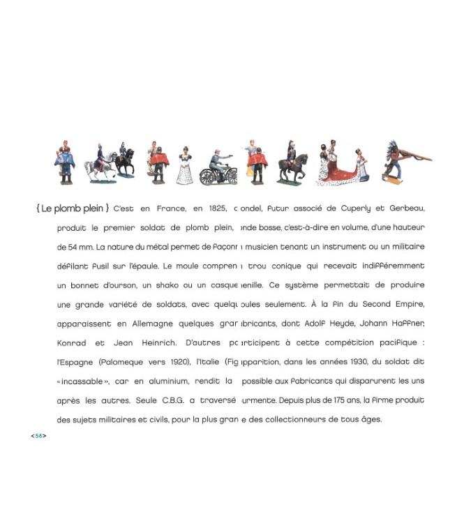 Livre « Figurines et Soldats de plomb »