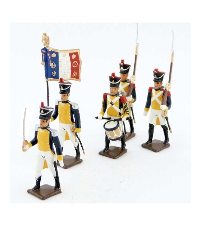 Légion de la vistule (1809), ensemble de 5 figurines