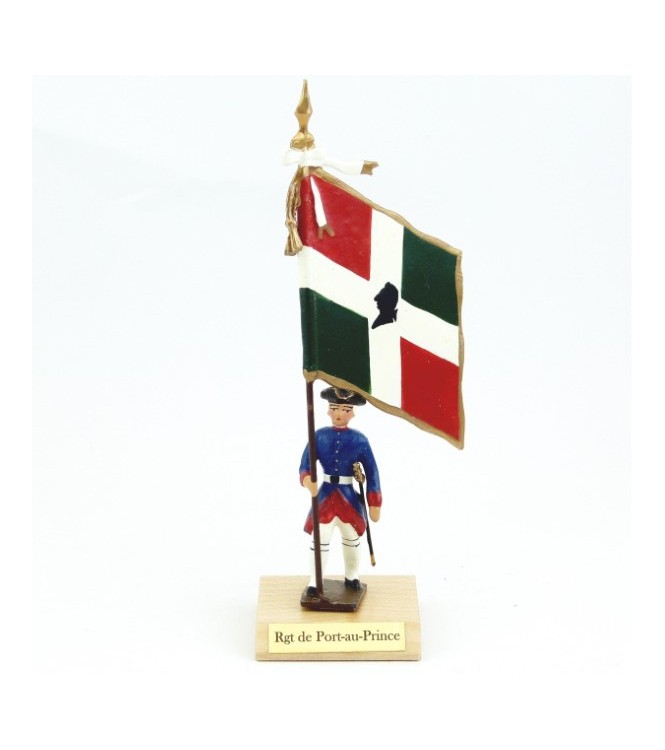 étendard du régiment de Port-au-Prince